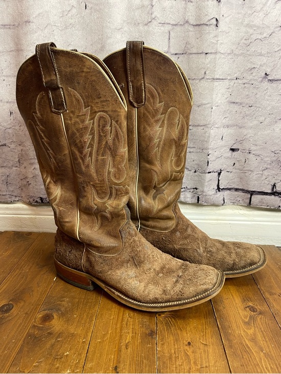 Anderson Bean Other - Anderson Bean brown leather square toe cowboy boots